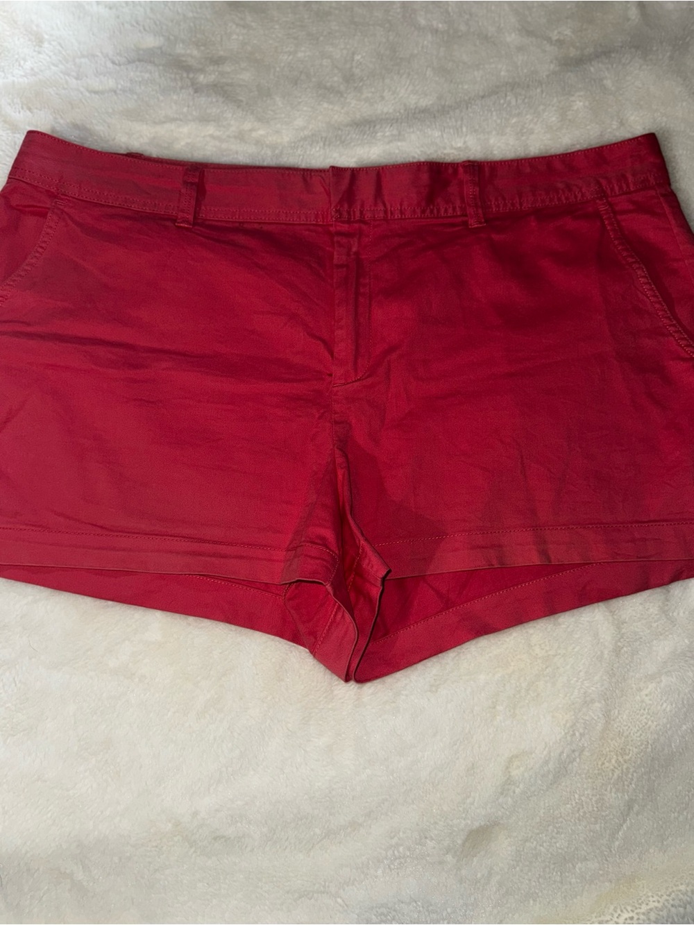 GAP Women's Salmon Cotton Cargo Shorts